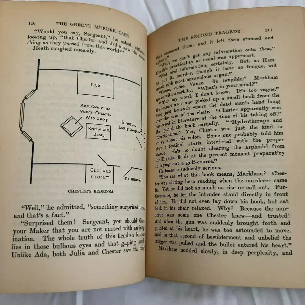 1927 The Greene Murder Case by S. S. Van Dine P.F. Collier & Son